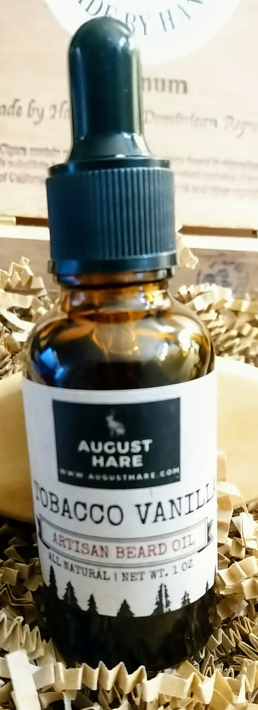 AUGUST HARE TOBACCO VANILLA BEARDCARE GIFT SET